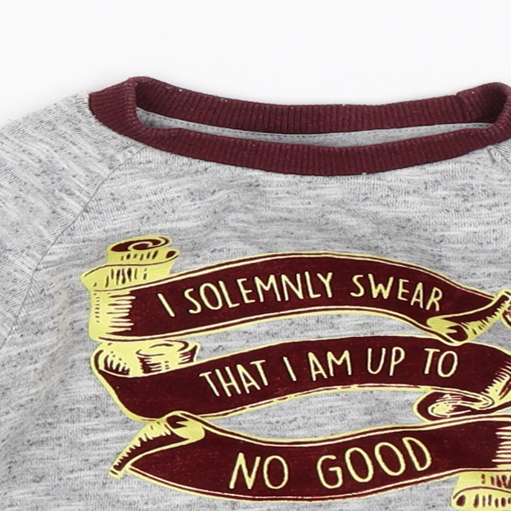 Harry Potter Baby Grey   Pullover T-Shirt Size 18-24 Months