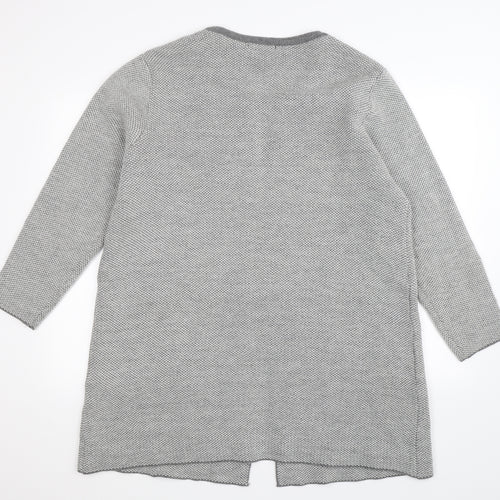 Punt Roma Womens Grey  Knit Cardigan Jumper Size XL