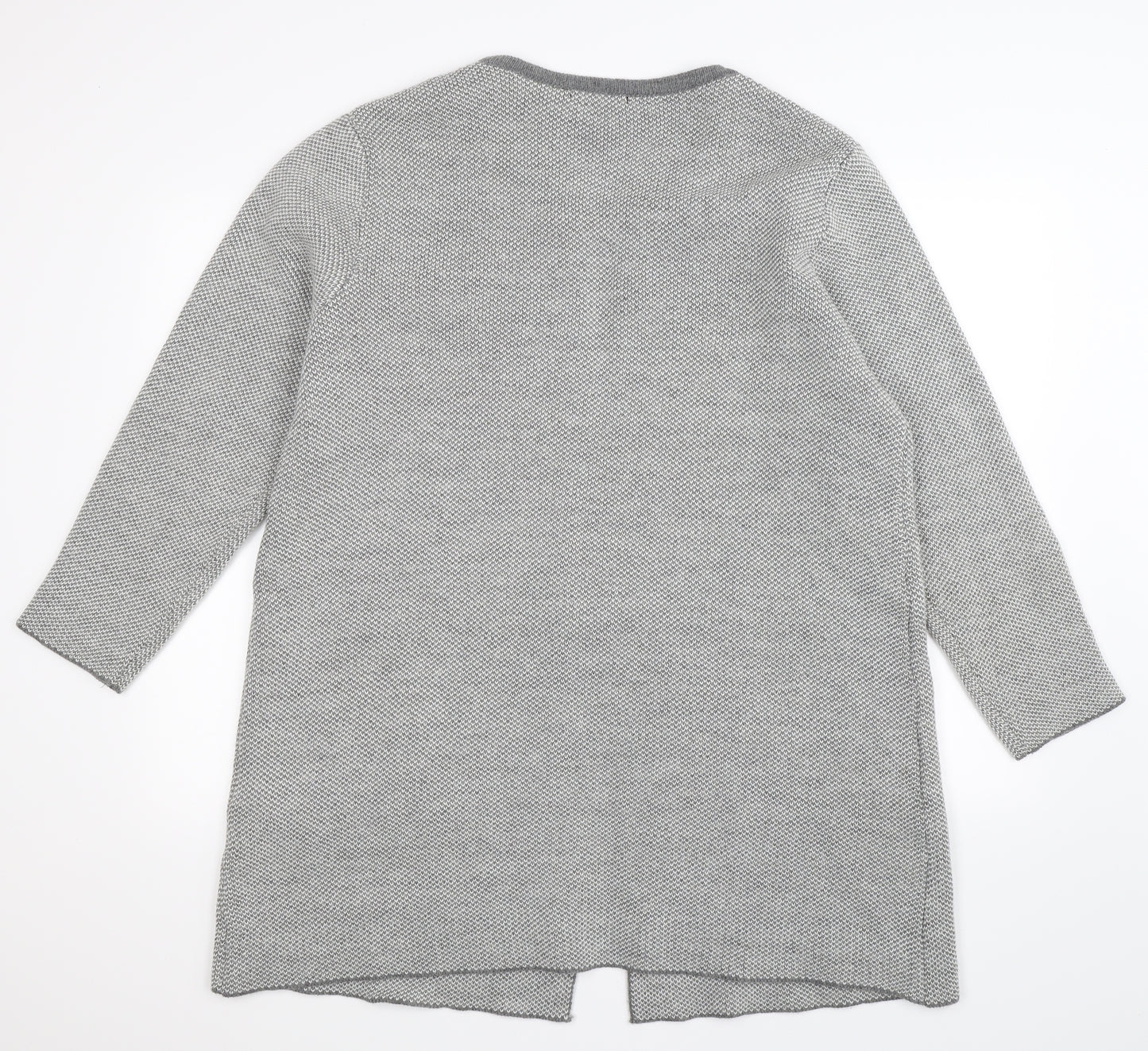 Punt Roma Womens Grey  Knit Cardigan Jumper Size XL