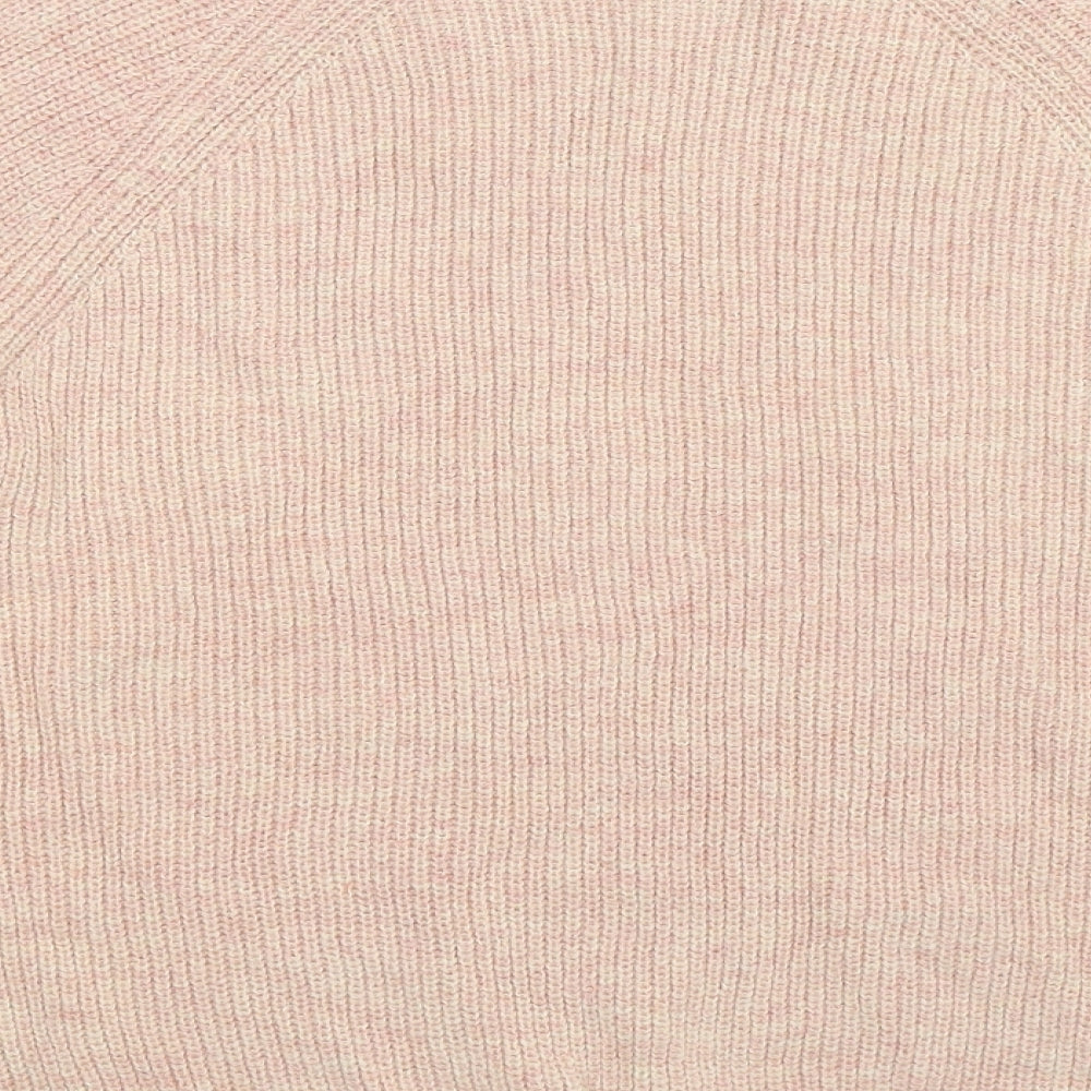 Marks and Spencer Womens Beige  Knit Pullover Jumper Size L