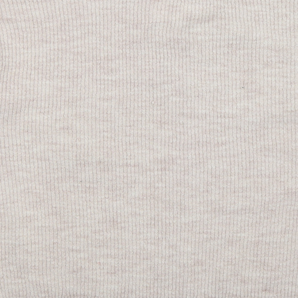 TU Womens Beige  Knit Pullover Jumper Size 16