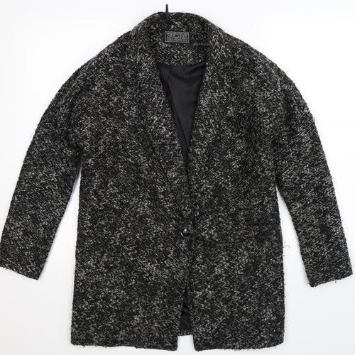 New Look Womens Grey   Jacket Blazer Size 8