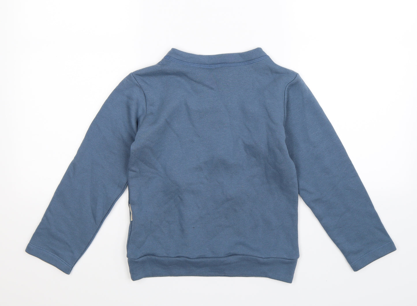 Meny Doggy Girls Blue   Pullover Sweatshirt Size 5-6 Years