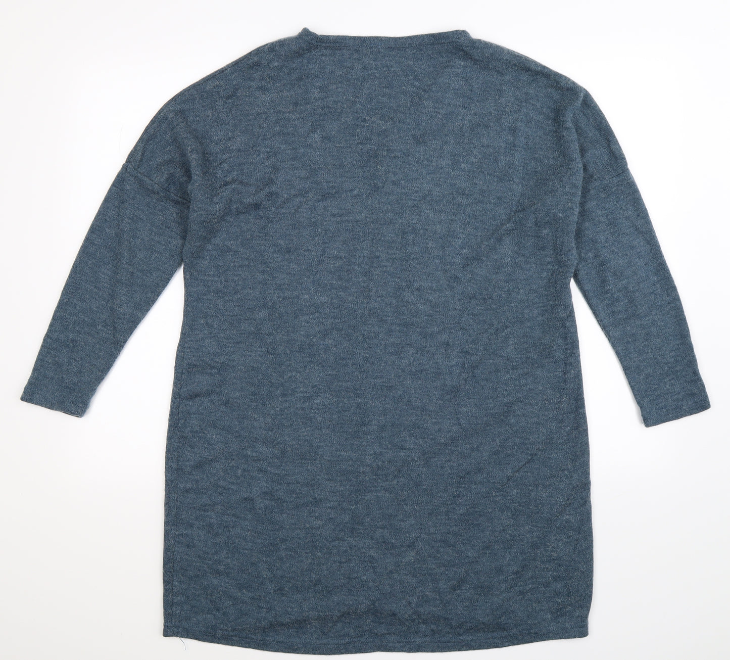 Preworn Womens Blue  Knit Pullover Jumper Size 2XL
