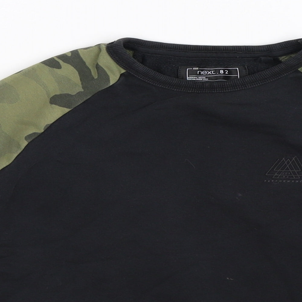 NEXT Boys Multicoloured Camouflage Jersey Pullover Sweatshirt Size 8 Years