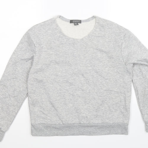 Primark Womens Grey   Pullover Sweatshirt Size 6  - Oversized