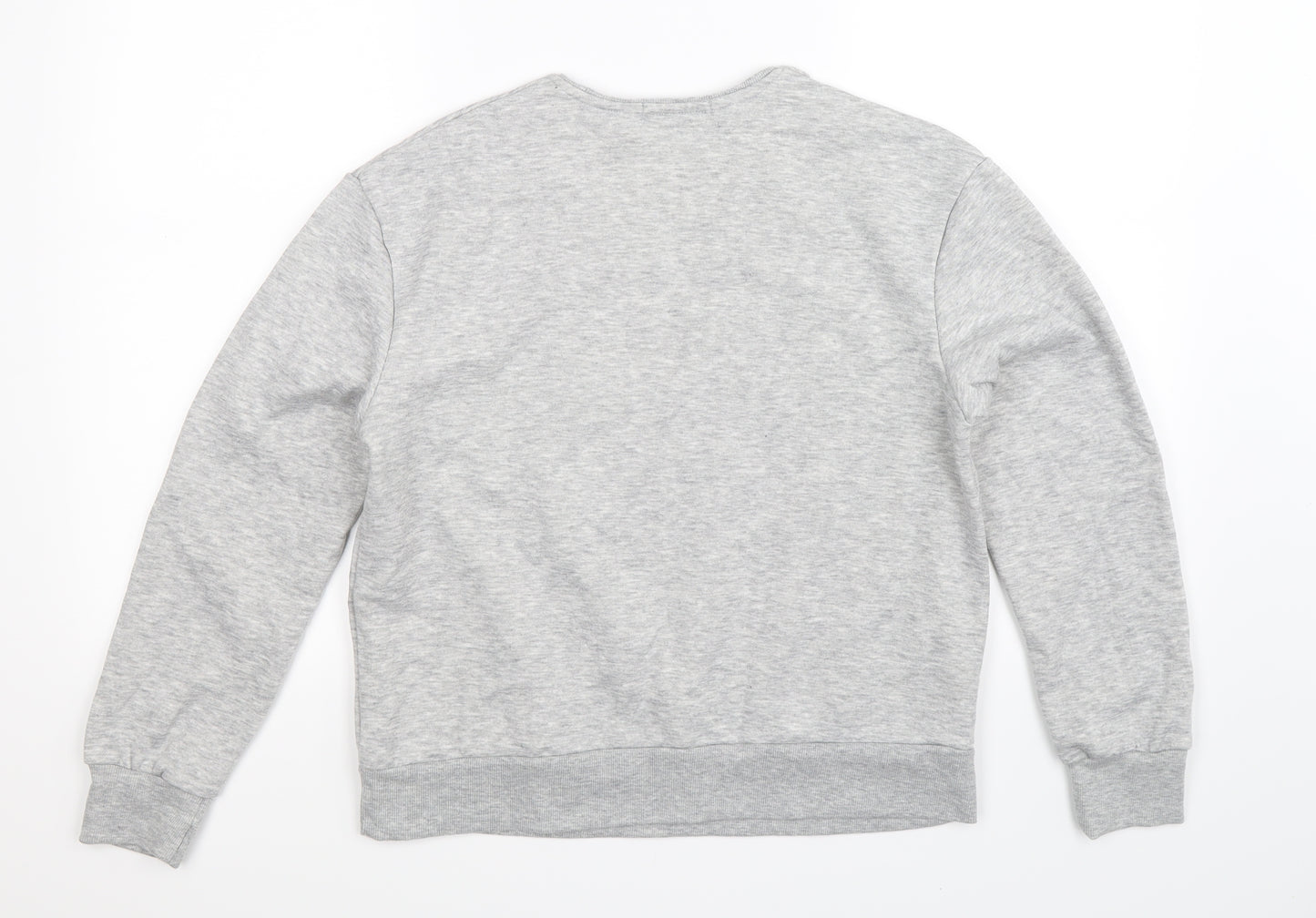 Primark Womens Grey   Pullover Sweatshirt Size 6  - Oversized