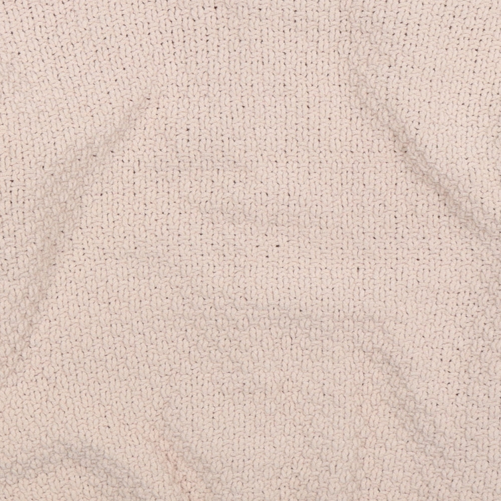 Papaya Womens Beige  Knit Pullover Jumper Size S  - Oversized