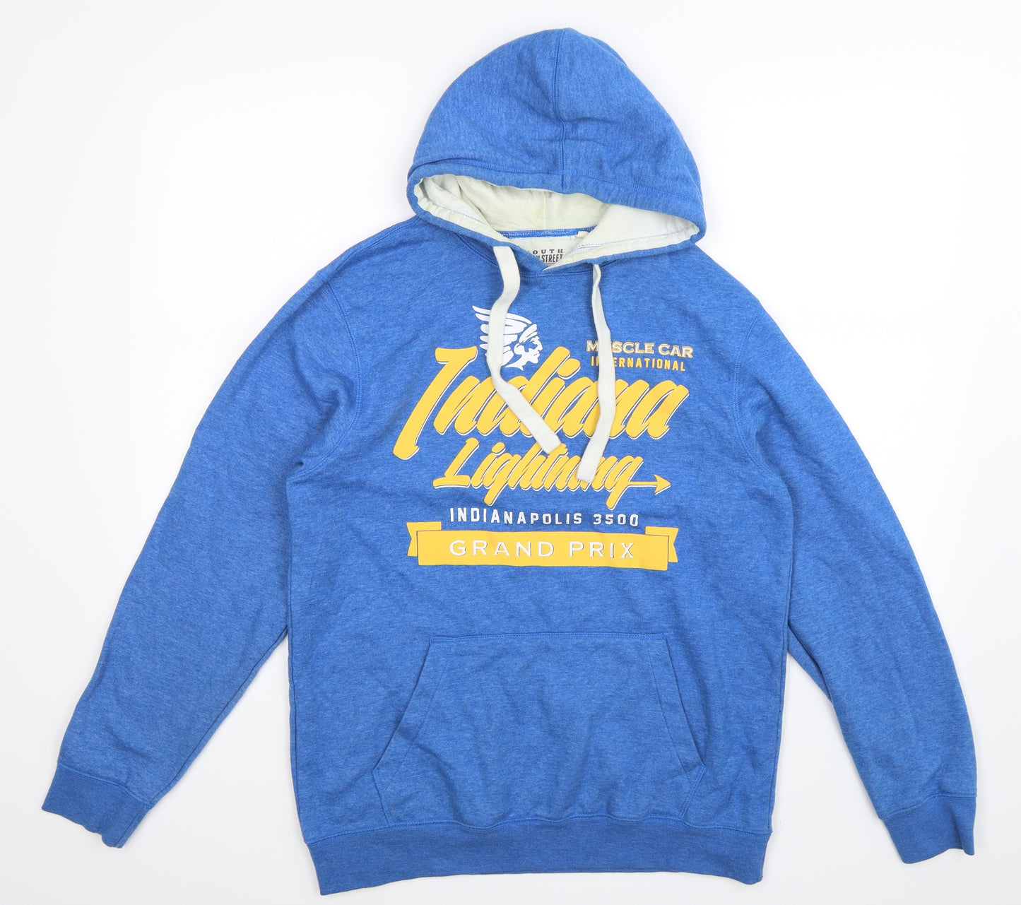 George Mens Blue   Pullover Hoodie Size S