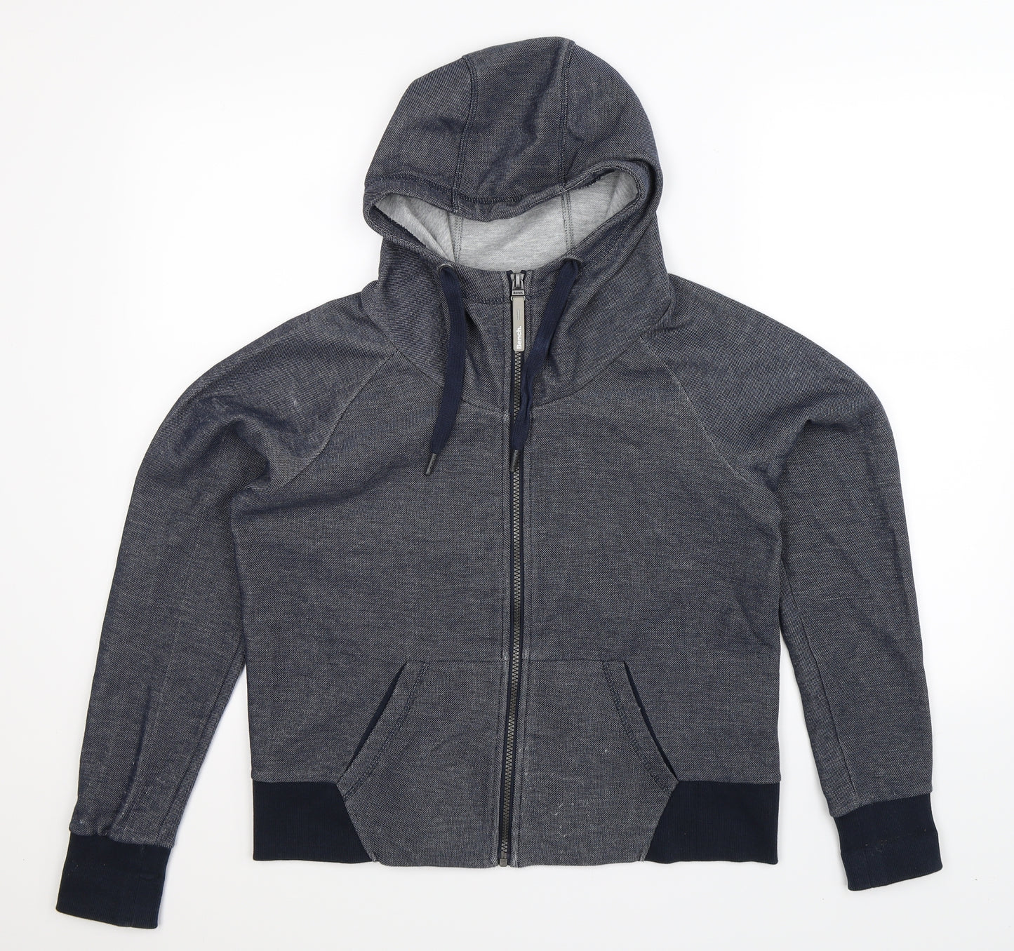 Bench Womens Blue   Full Zip Hoodie Size M