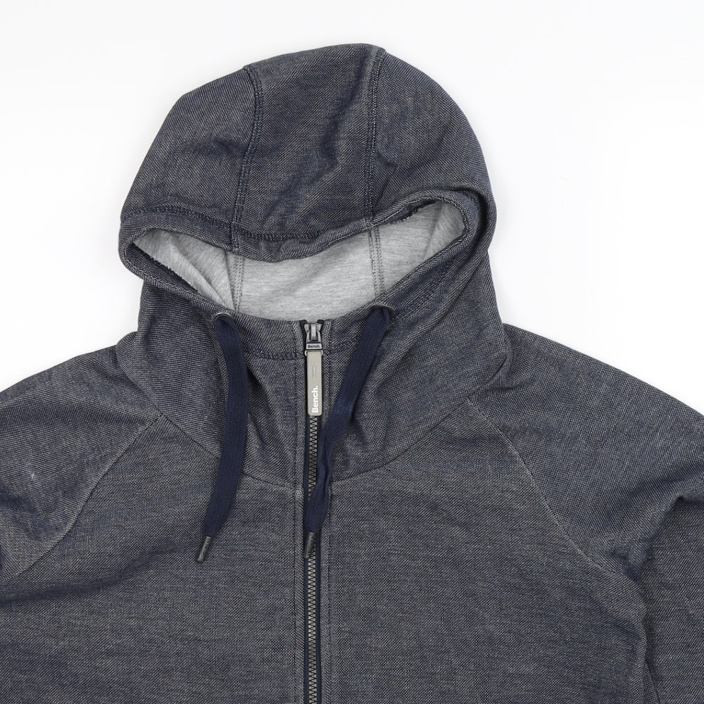 Bench Womens Blue   Full Zip Hoodie Size M