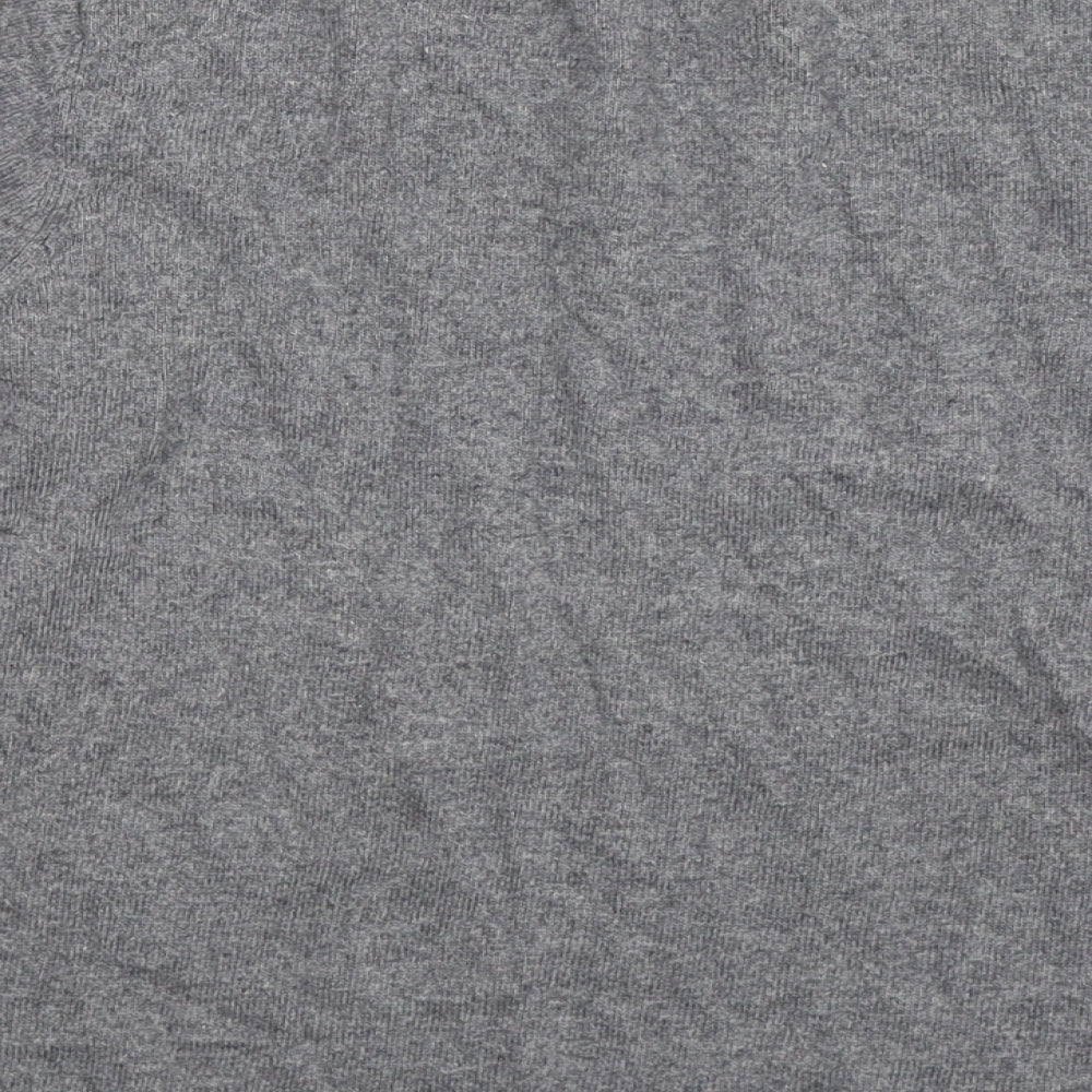Monsoon Womens Grey  Knit Cardigan Jumper Size 10