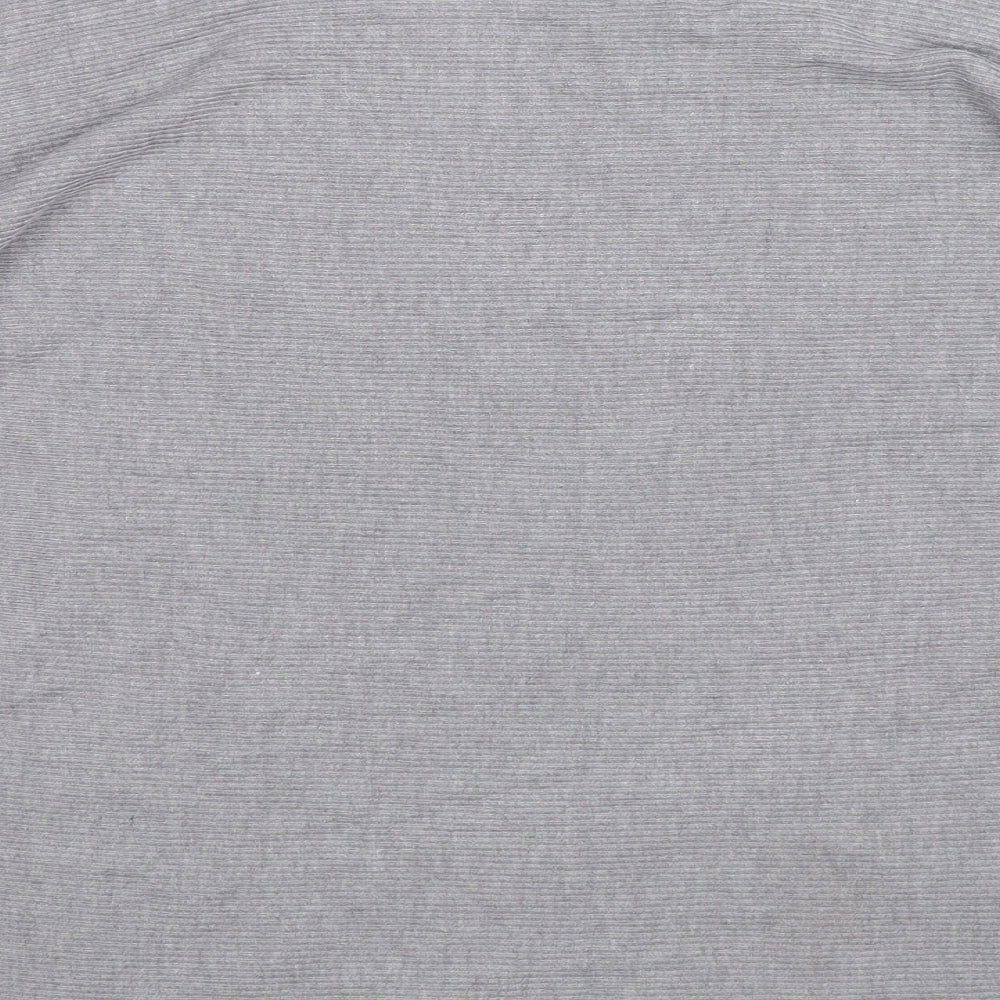 Quiz Womens Grey  Knit Pullover Jumper Size M  - Oversized
