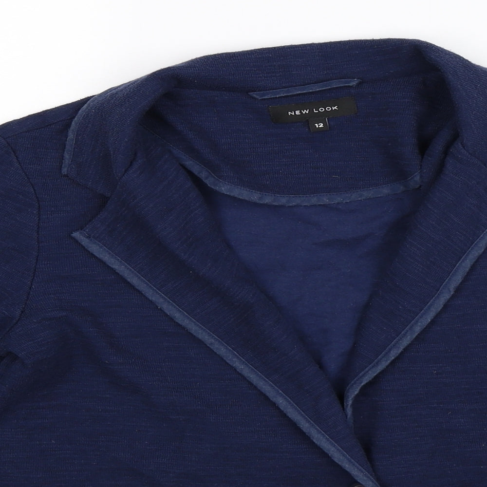 New Look Womens Blue   Jacket Blazer Size 12