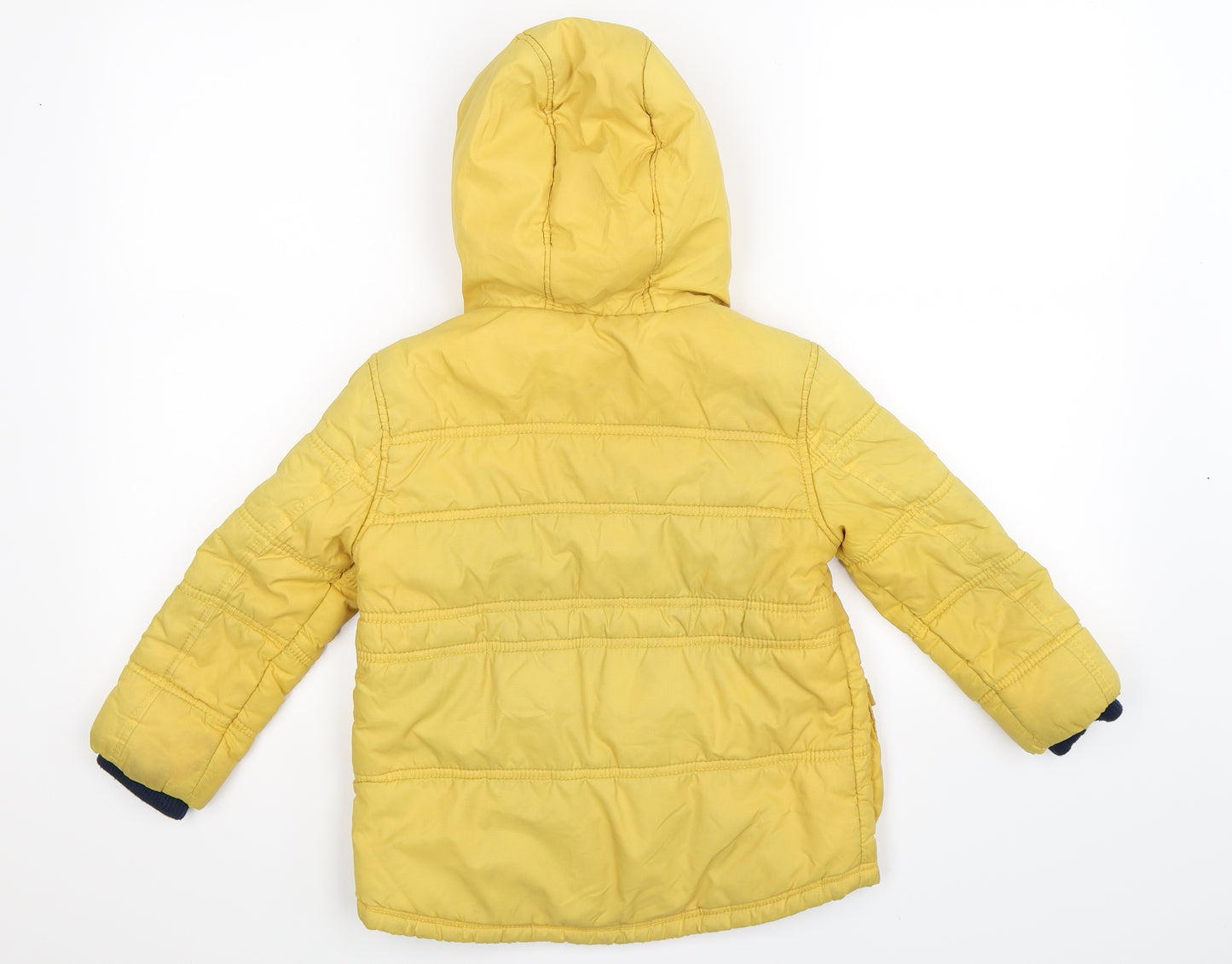 Blue Zoo Boys Yellow   Jacket  Size 5-6 Years