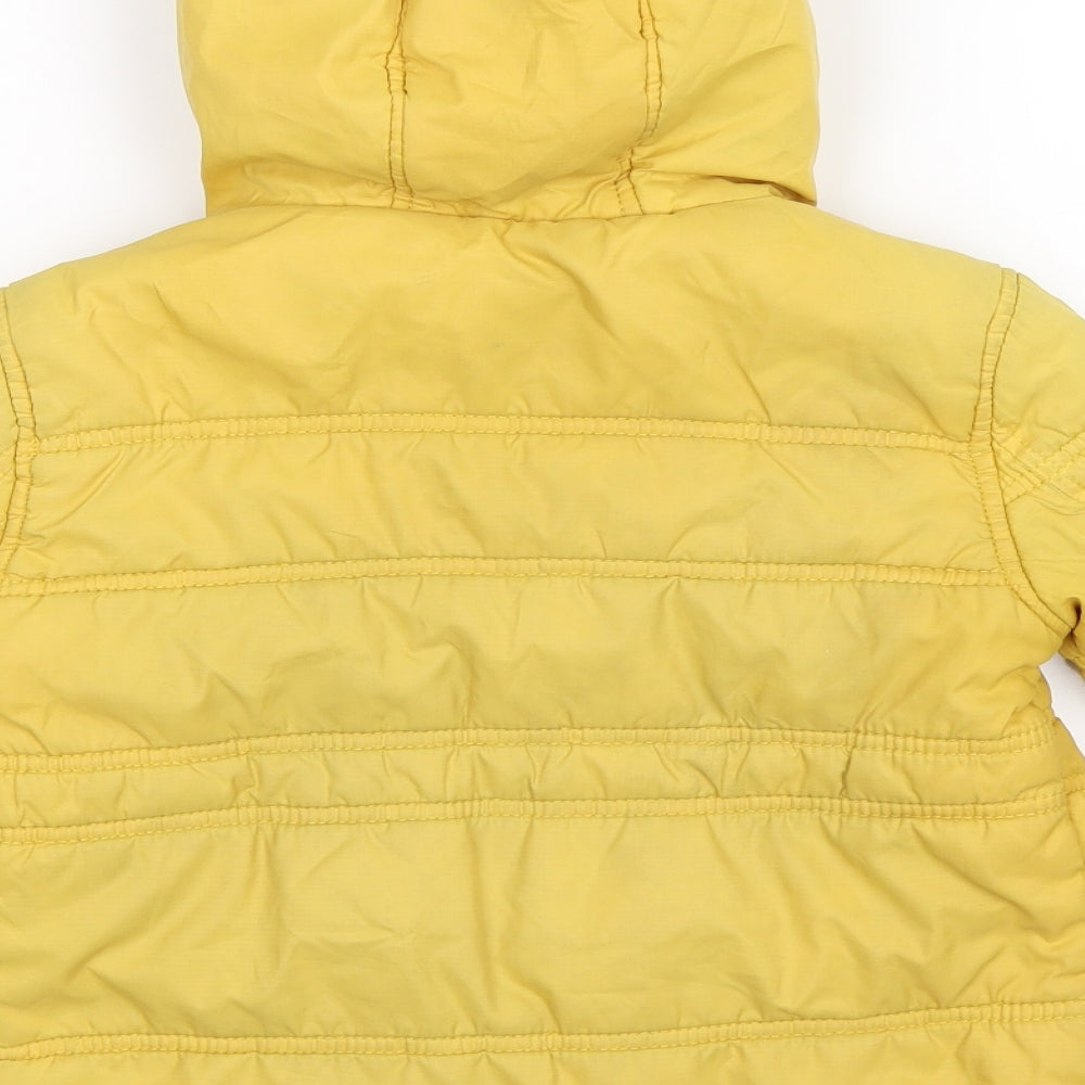 Blue Zoo Boys Yellow   Jacket  Size 5-6 Years