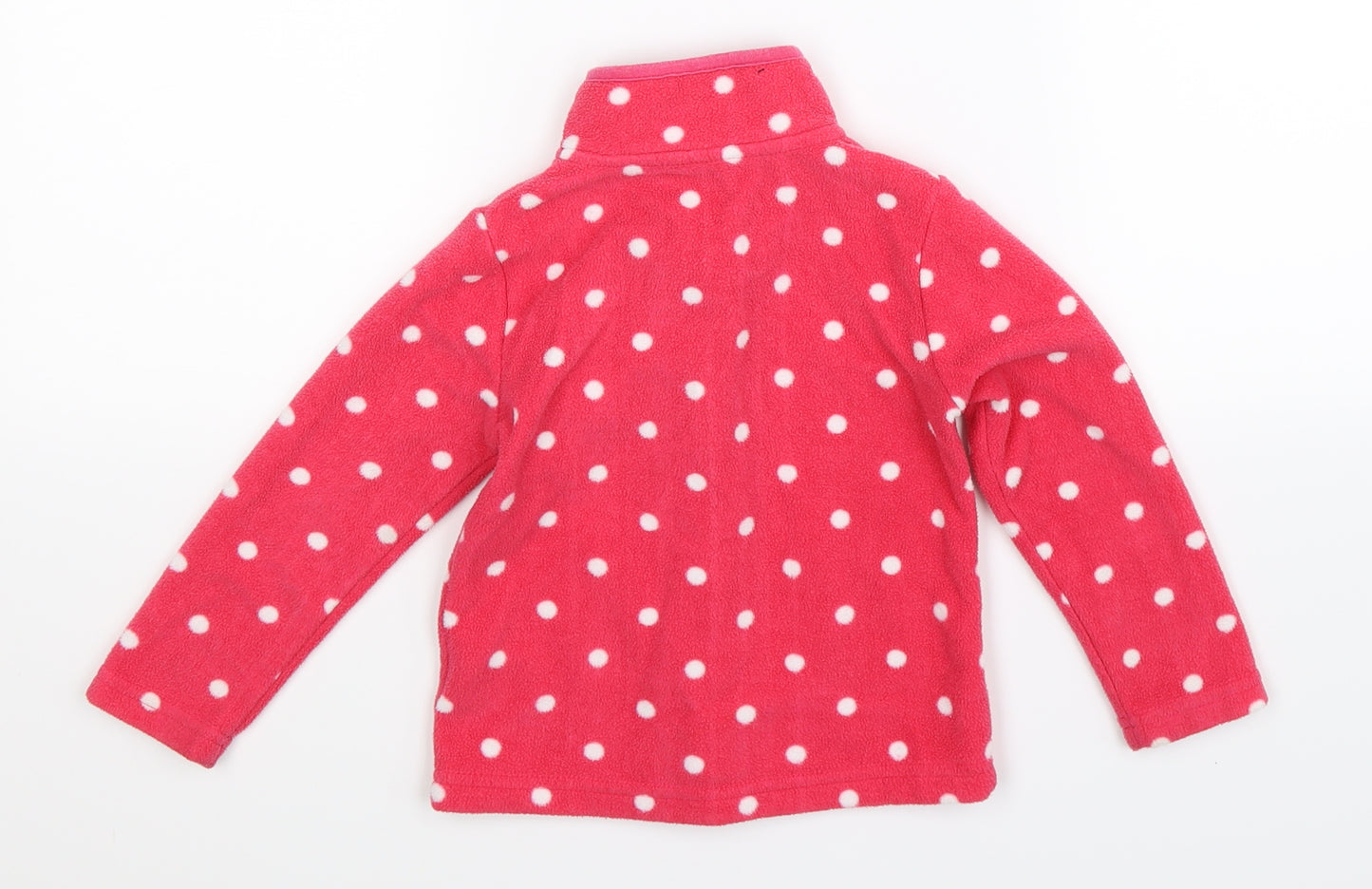 Merc Girls Pink Spotted Fleece Jacket  Size 18-24 Months