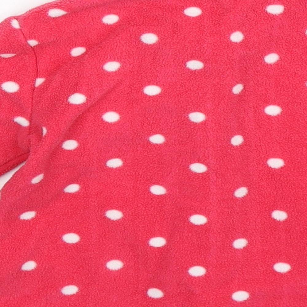 Merc Girls Pink Spotted Fleece Jacket  Size 18-24 Months