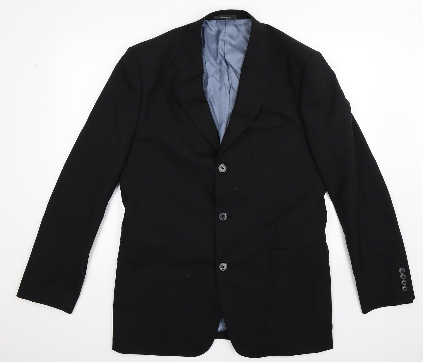 Ungaro Mens Black   Jacket Suit Jacket Size 42