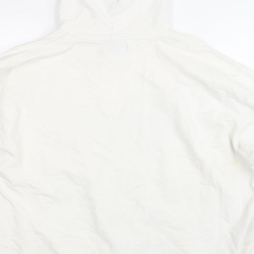 UrbanSpirit Mens White   Pullover Hoodie Size XL