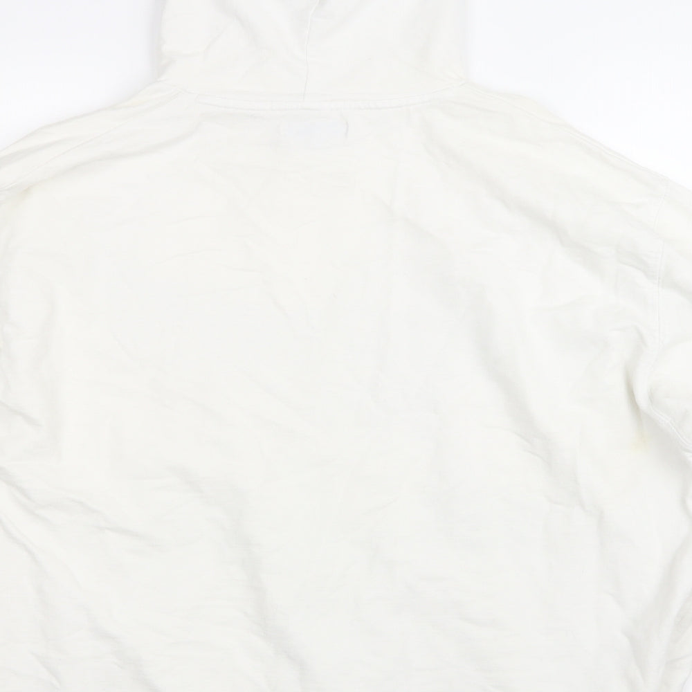UrbanSpirit Mens White   Pullover Hoodie Size XL