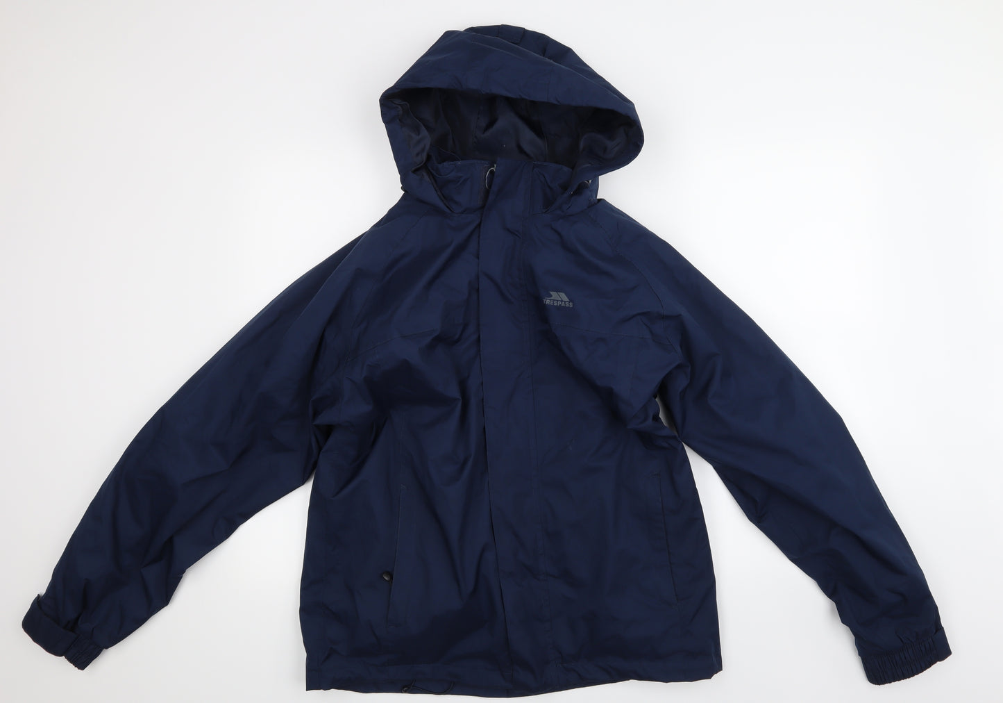 Trespass Mens Blue   Anorak Coat One Size