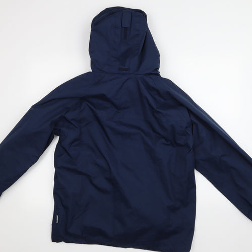 Trespass Mens Blue   Anorak Coat One Size