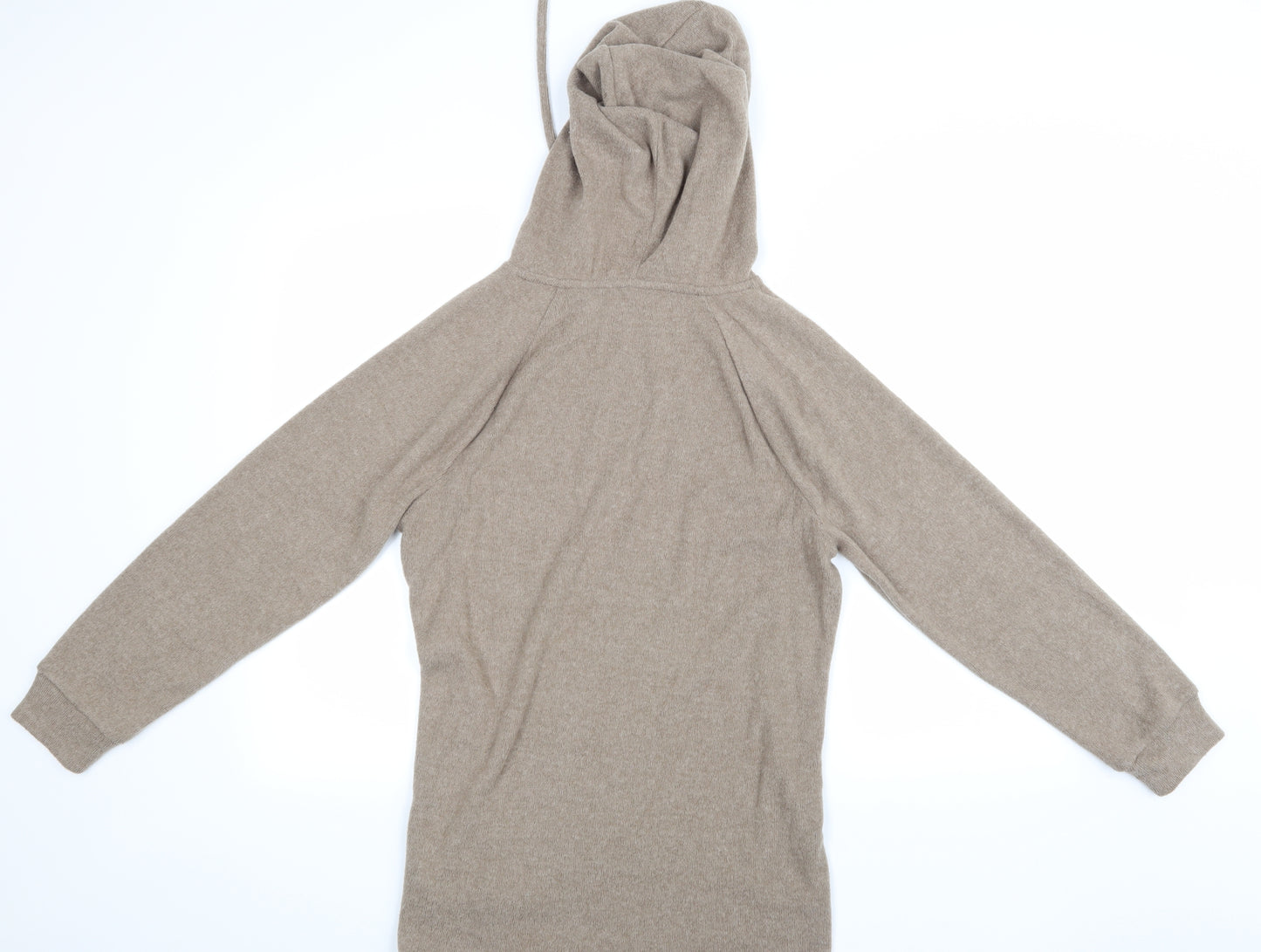 Preworn Womens Beige   Pullover Hoodie Size 14