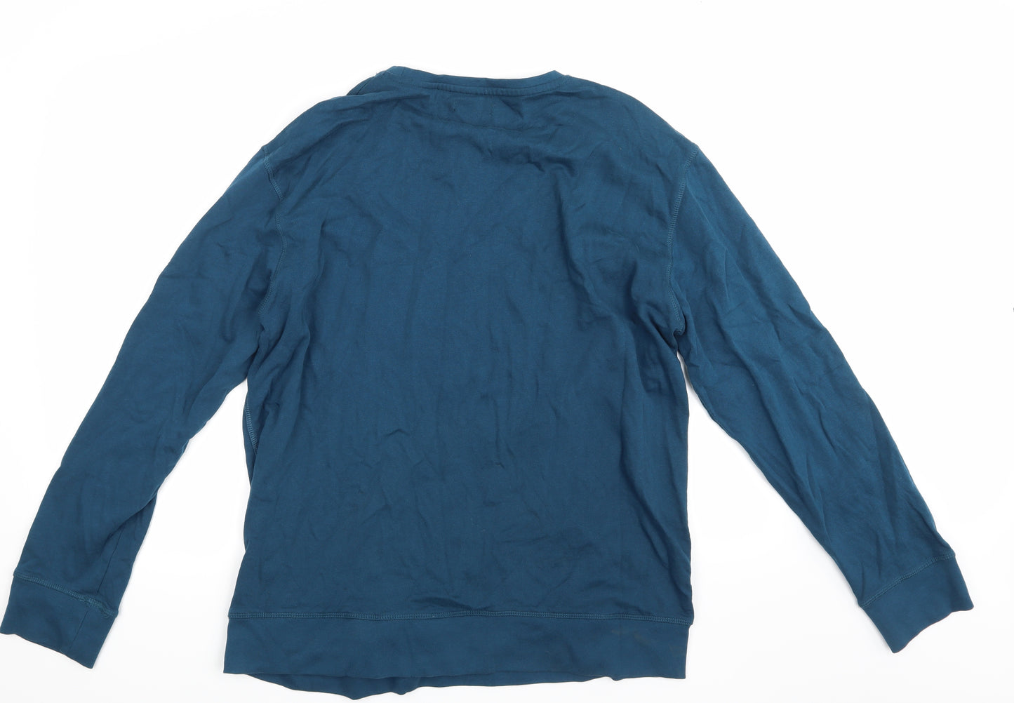 pep & co Mens Blue   Pullover Sweatshirt Size L