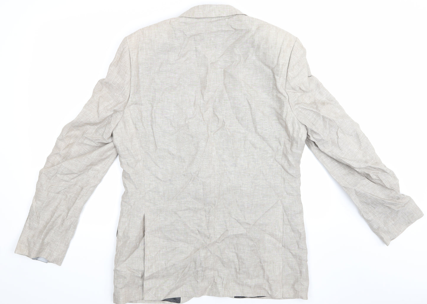 TURNER & SANDERSON Mens Beige   Jacket Blazer Size 40