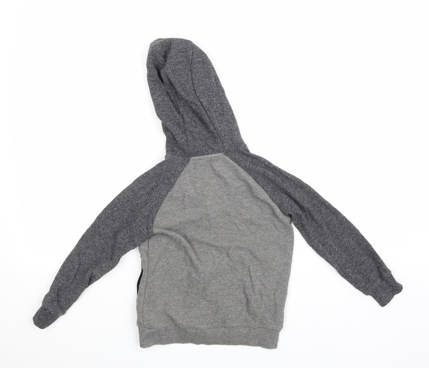 Nutmeg Boys Grey   Full Zip Hoodie Size 5-6 Years