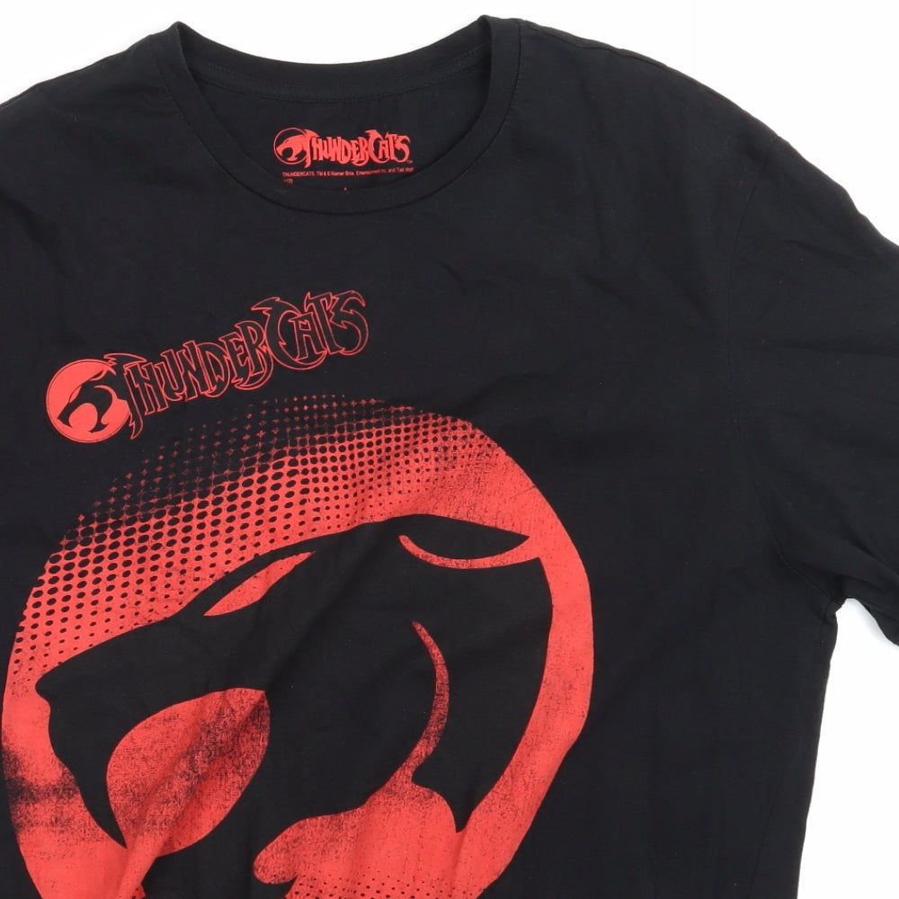 ThunderCats Mens Black    T-Shirt Size L