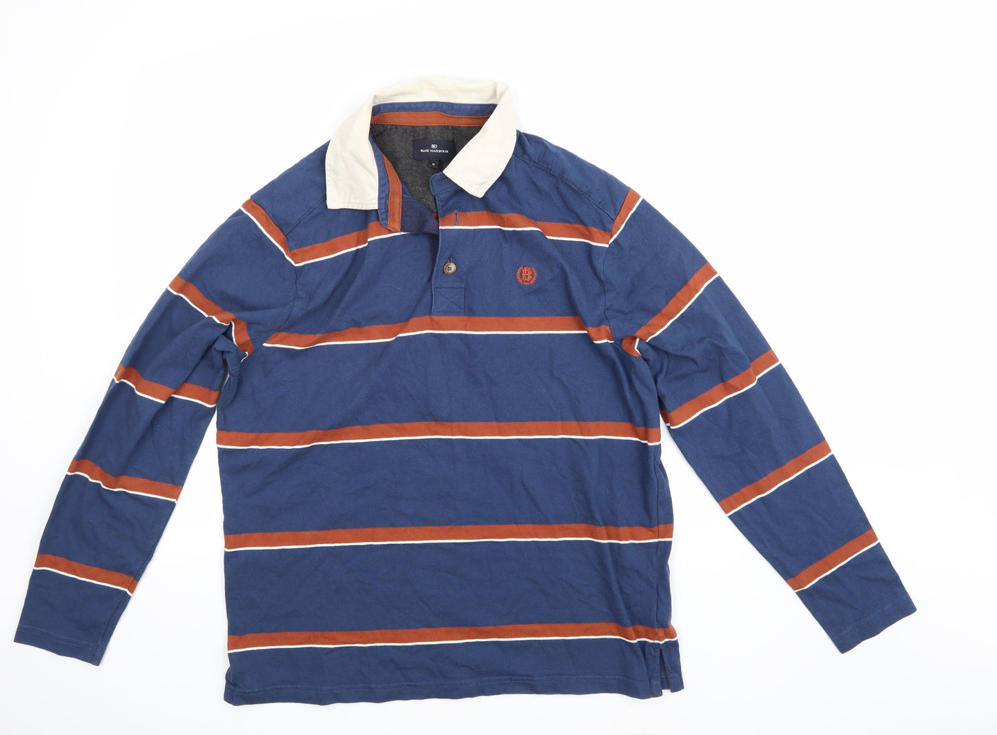 Blue Harbour Mens Blue    T-Shirt Size M