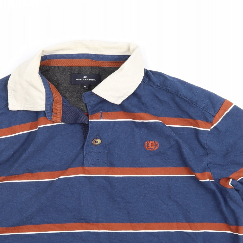 Blue Harbour Mens Blue    T-Shirt Size M