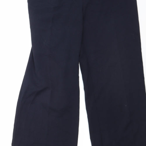 Marks and Spencer Womens Blue   Trousers  Size 10 L23 in