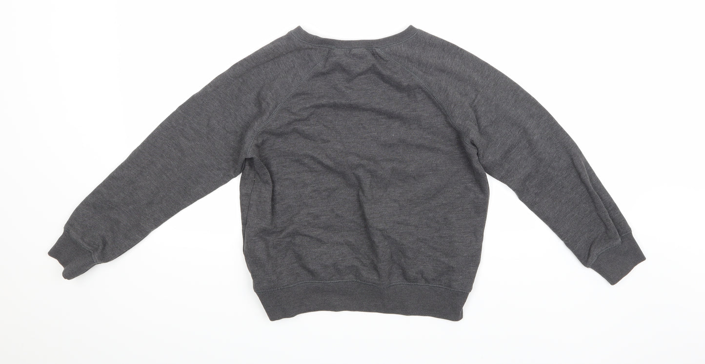 NEXT Boys Grey   Pullover Sweatshirt Size 10 Years