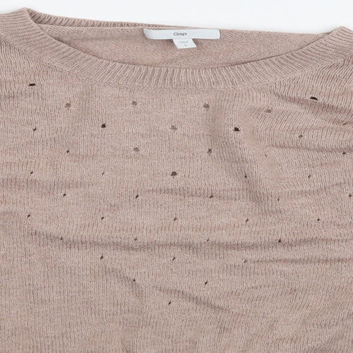 Gap Womens Beige   Pullover Jumper Size 14