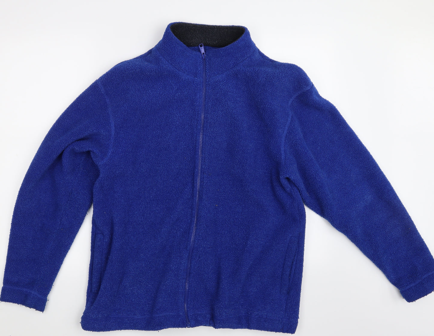 Preworn Mens Blue   Full Zip Jumper Size S