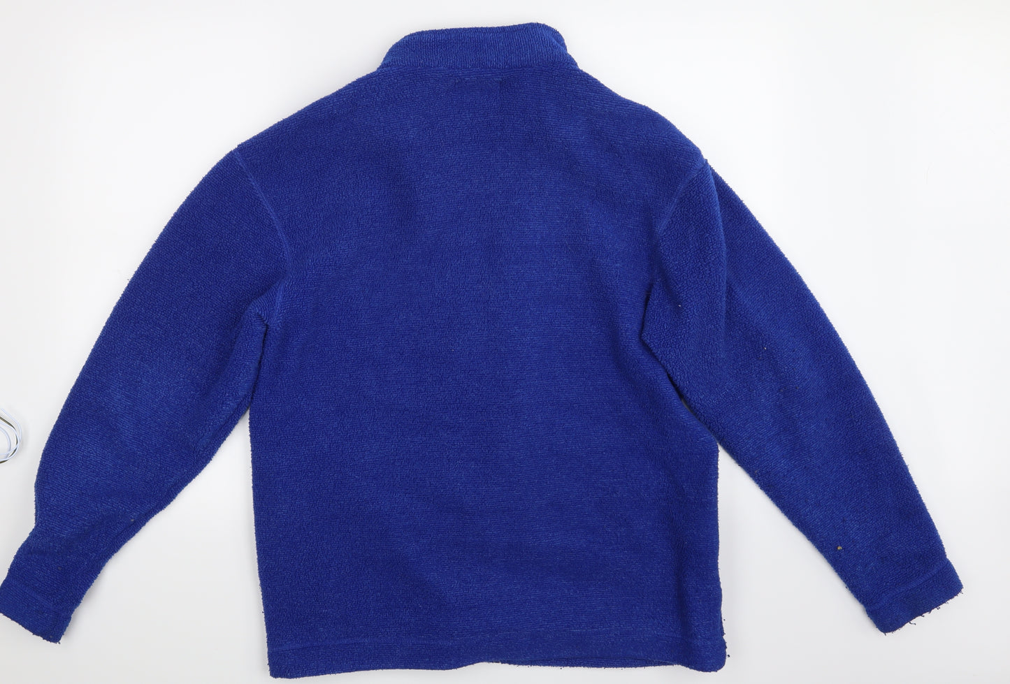 Preworn Mens Blue   Full Zip Jumper Size S