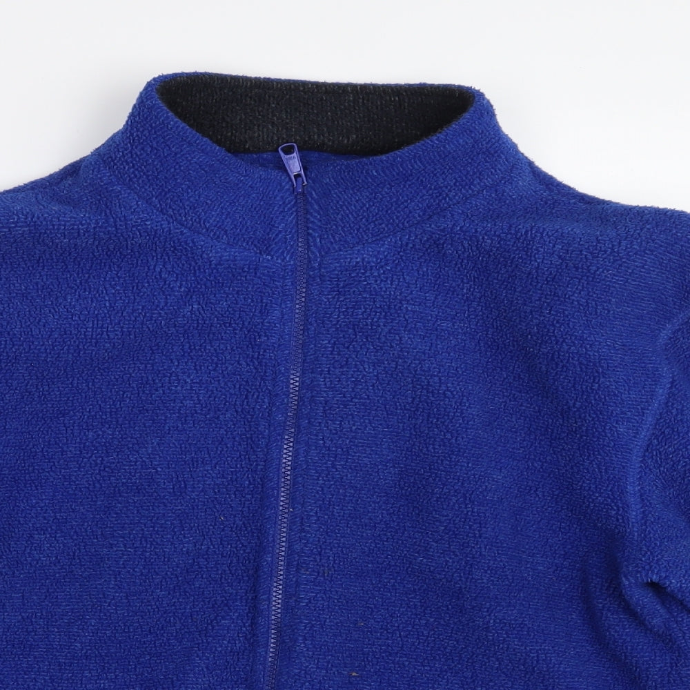 Preworn Mens Blue   Full Zip Jumper Size S