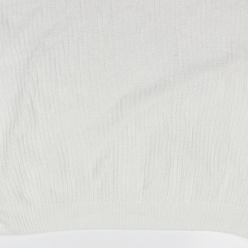 M&S  Womens Ivory   Pullover Jumper Size M