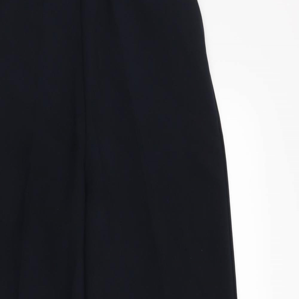 Preworn Womens Blue   Dress Pants Trousers Size 12 L26 in