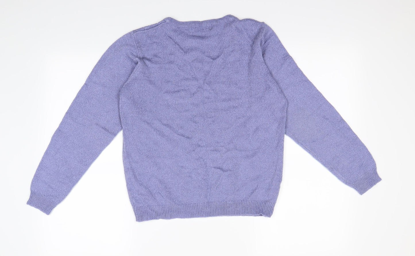 Honor Milburn Womens Purple   Pullover Sweatshirt Size 10