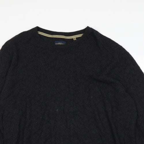 Hammond & Co Mens Black   Pullover Sweatshirt Size L