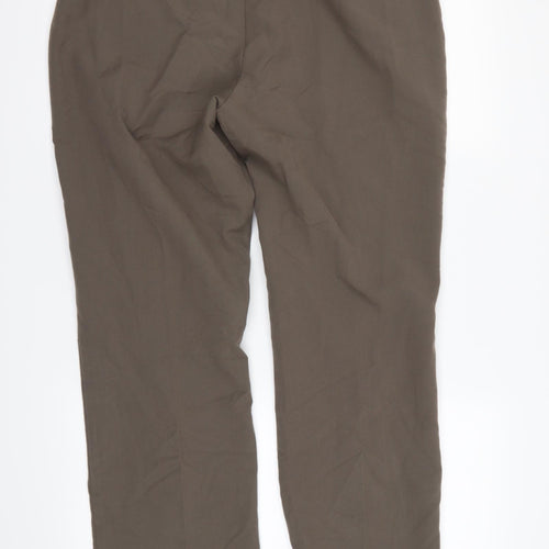 Bonmarché Womens Green   Dress Pants Trousers Size 14 L25 in