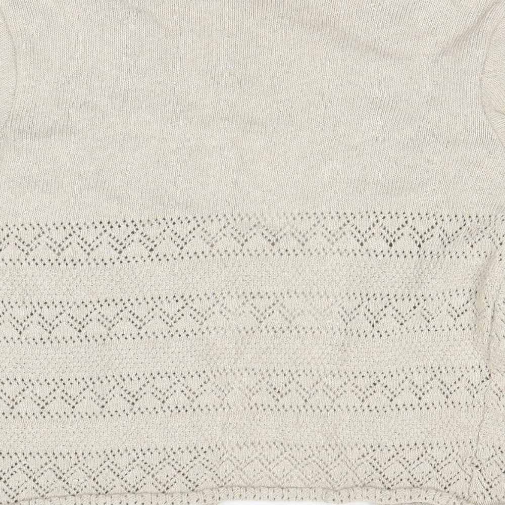 Berketex Womens Beige   Cardigan Jumper Size 10