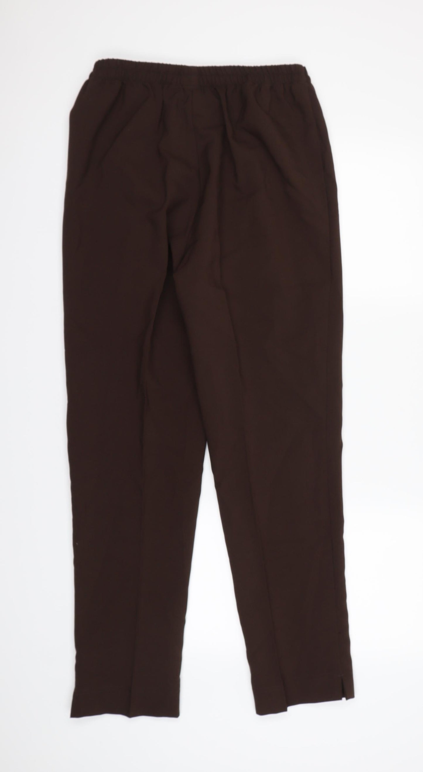 Preworn Womens Brown   Dress Pants Trousers Size S L28 in
