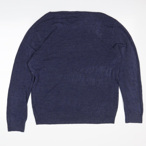 Debenhams Womens Blue   Pullover Sweatshirt Size L