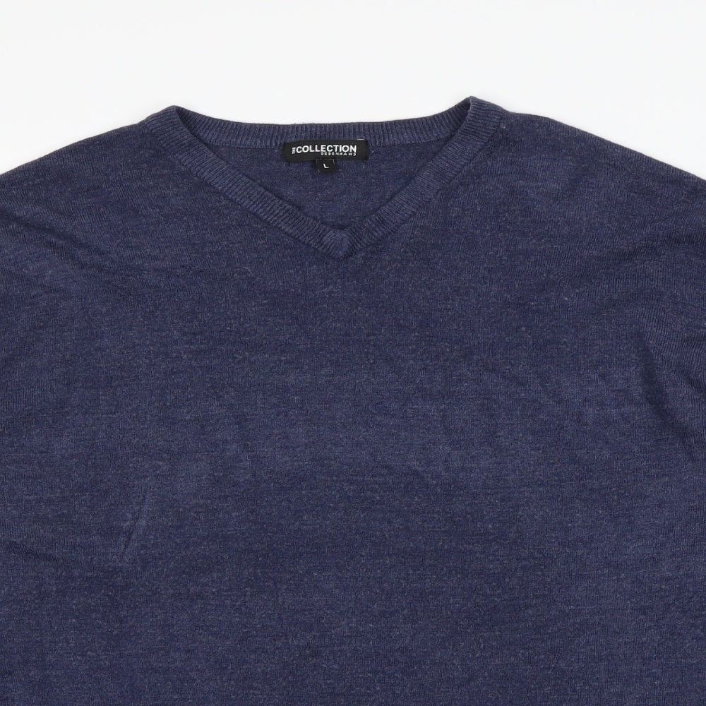 Debenhams Womens Blue   Pullover Sweatshirt Size L