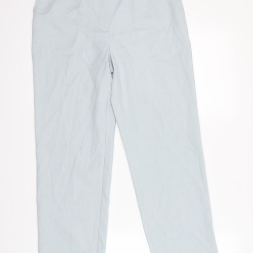 Classic Womens Blue   Dress Pants Trousers Size 10 L27 in